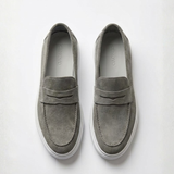 Mocassin CENOVO – Édition Suede Gris Clair
